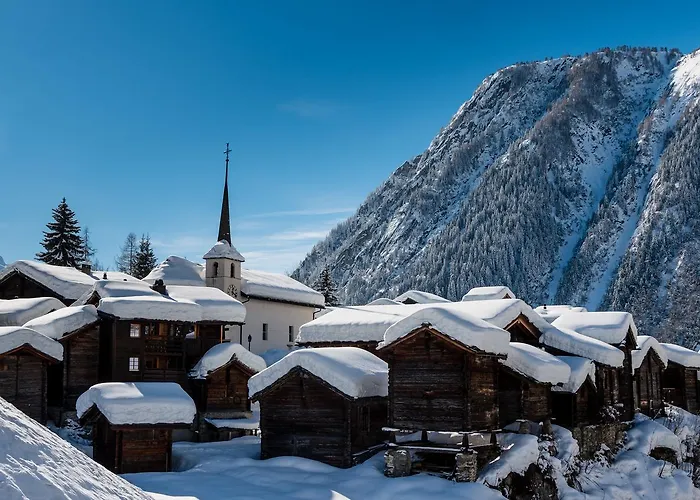 Ausblick Appartamento Blatten bei Naters